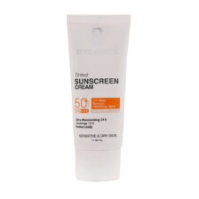 کرم ضد آفتاب +SPF50 بیزانس مناسب پوست خشک و حساس 30 میلی لیتر